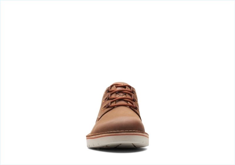  Eastford Low / Dark Tan Leather Mens Shoes