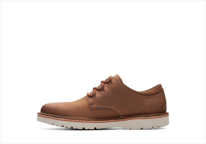  Eastford Low / Dark Tan Leather Mens Shoes