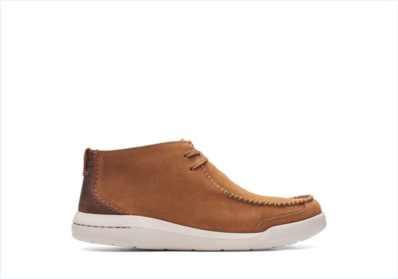  Driftway Top / Dark Tan Suede Mens Boots