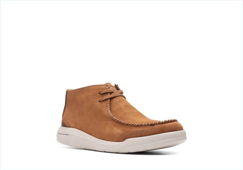  Driftway Top / Dark Tan Suede Mens Boots