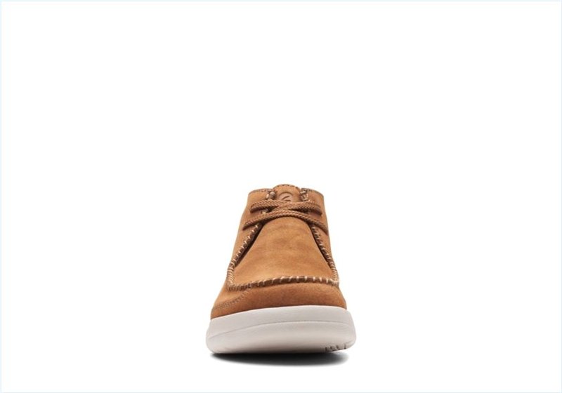  Driftway Top / Dark Tan Suede Mens Boots