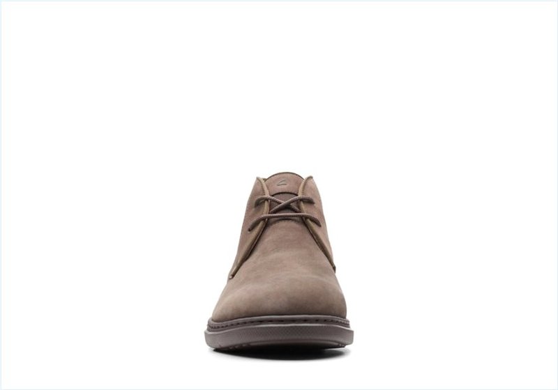  Dennet Mid / Dark Taupe Nubuck Mens Boots