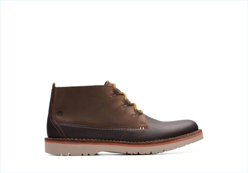  Eastford Mid / Dark Brown Combi Mens Boots