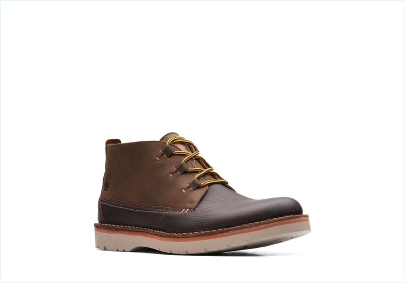  Eastford Mid / Dark Brown Combi Mens Boots