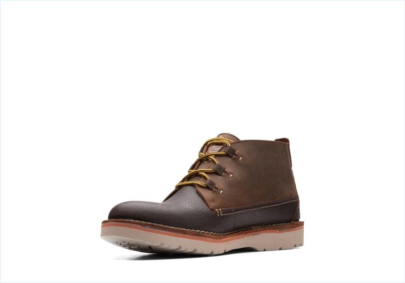  Eastford Mid / Dark Brown Combi Mens Boots