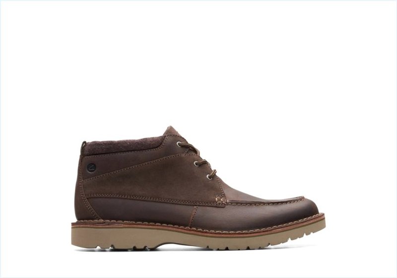  Eastford Top / Dark Brown Leather Mens Boots