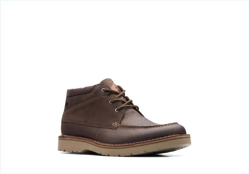  Eastford Top / Dark Brown Leather Mens Boots