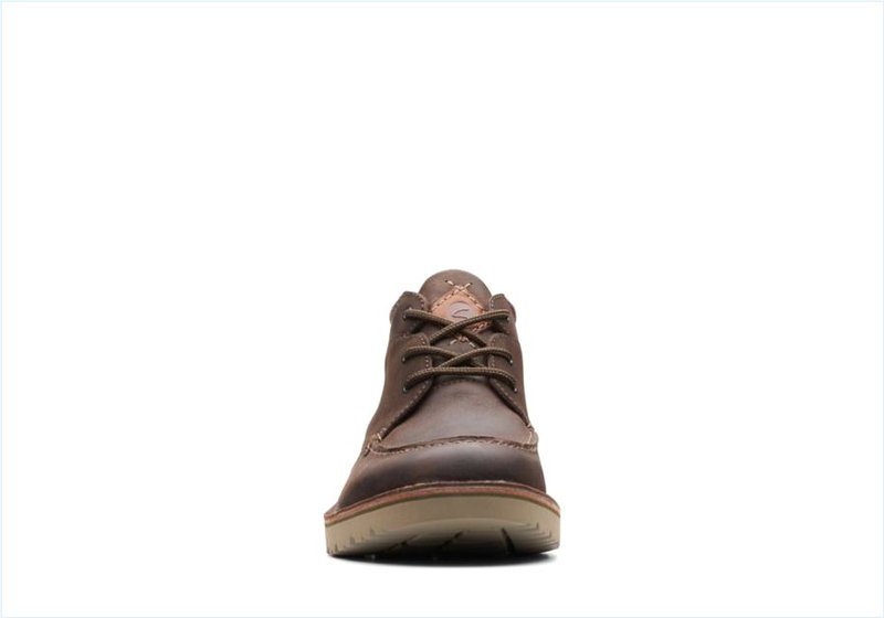  Eastford Top / Dark Brown Leather Mens Boots