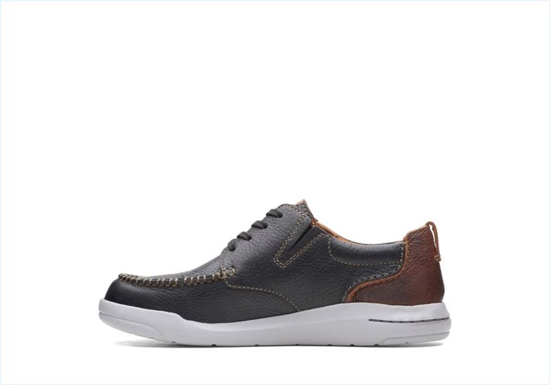  Driftway Low / Black Leather Mens Shoes