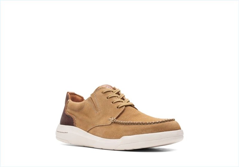  Driftway Low / Dark Sand Suede Mens Shoes