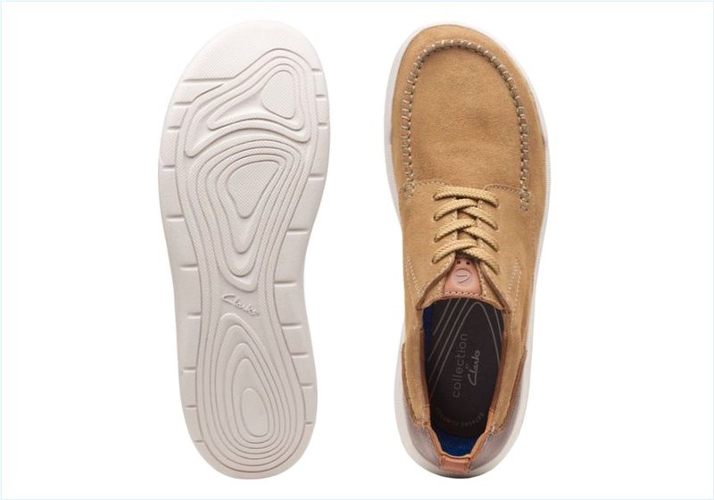  Driftway Low / Dark Sand Suede Mens Shoes