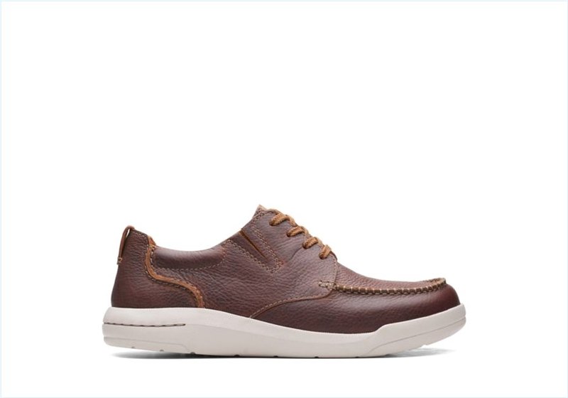  Driftway Low / Dark Tan Leather Mens Shoes