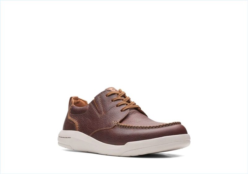  Driftway Low / Dark Tan Leather Mens Shoes