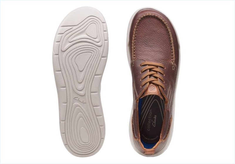  Driftway Low / Dark Tan Leather Mens Shoes