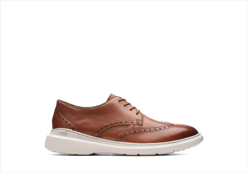  Dennet Wing / Dark Tan Leather Mens Shoes