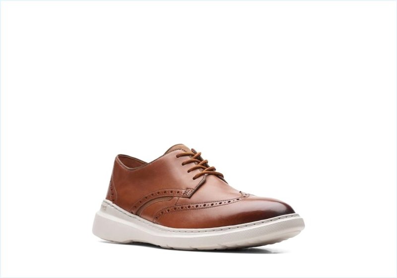  Dennet Wing / Dark Tan Leather Mens Shoes