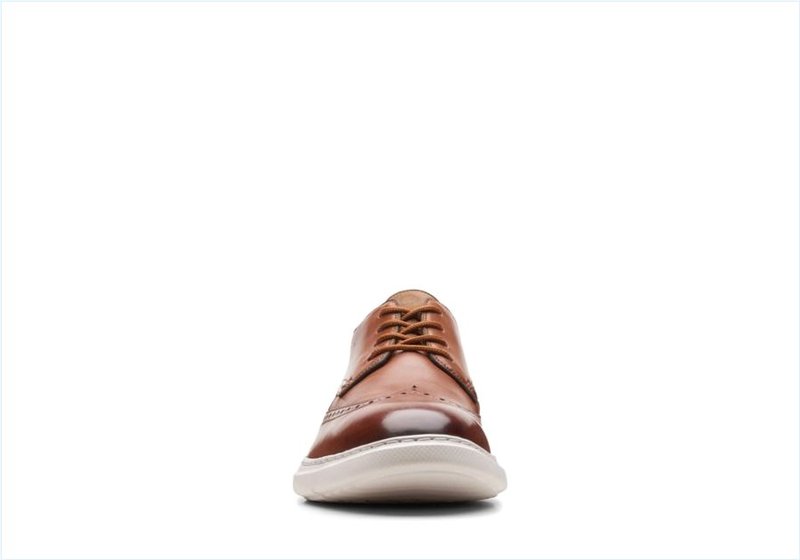  Dennet Wing / Dark Tan Leather Mens Shoes