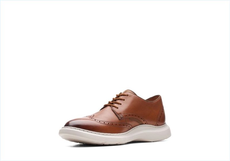  Dennet Wing / Dark Tan Leather Mens Shoes