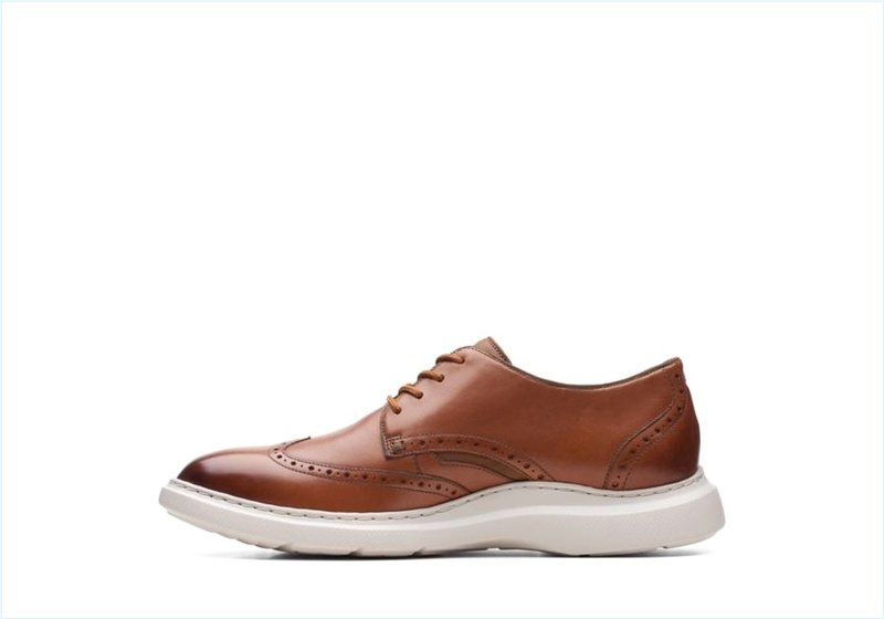  Dennet Wing / Dark Tan Leather Mens Shoes