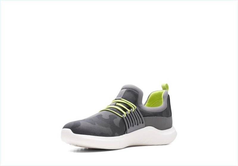  Nova Ave / Grey Combination Textile Womens Shoes