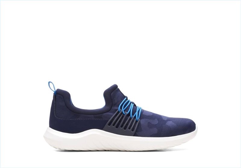  Nova Ave / Navy Textile Womens Shoes