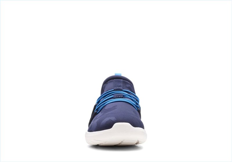  Nova Ave / Navy Textile Womens Shoes