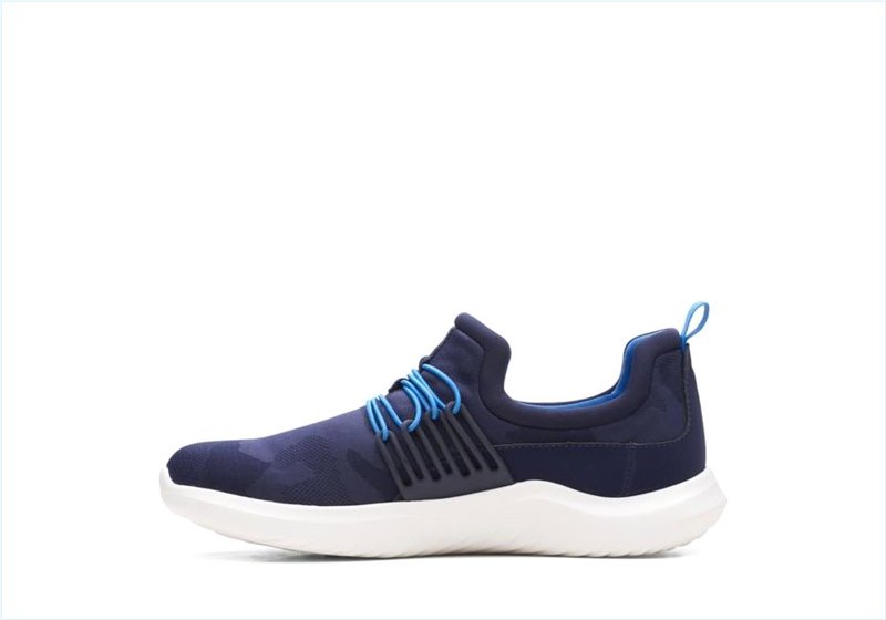  Nova Ave / Navy Textile Womens Shoes