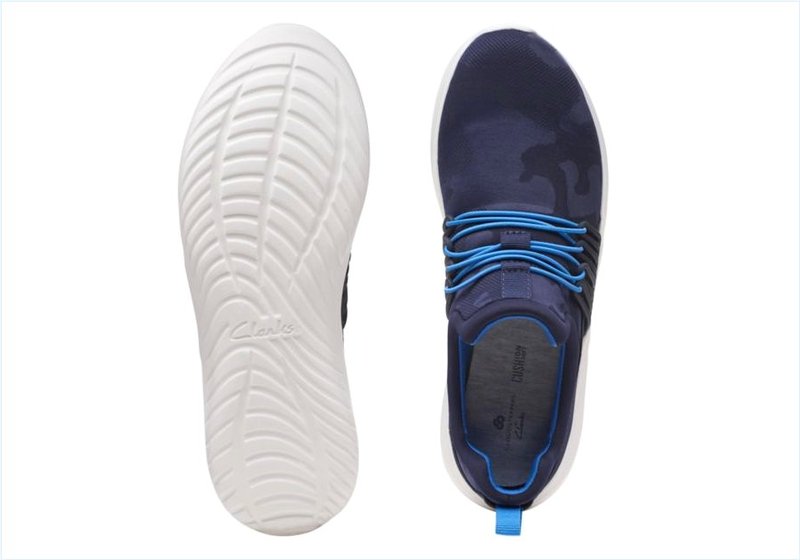  Nova Ave / Navy Textile Womens Shoes