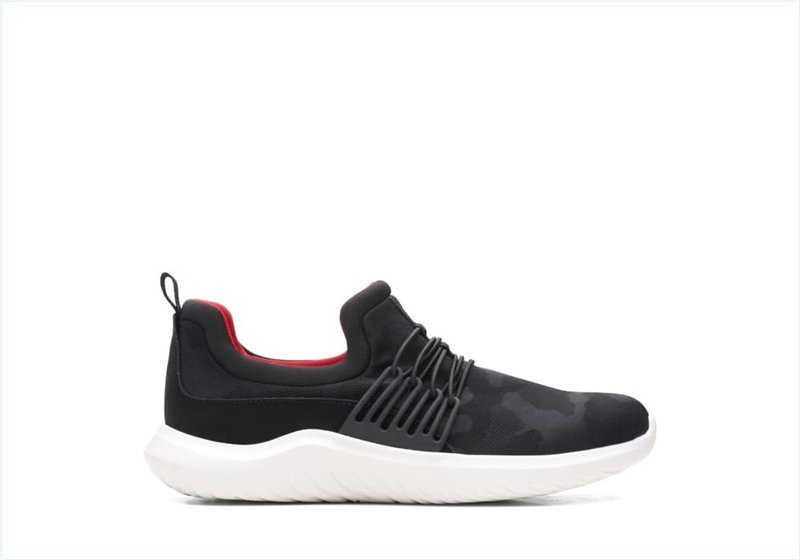  Nova Ave / Black Textile Womens Shoes