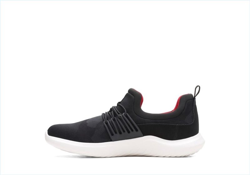  Nova Ave / Black Textile Womens Shoes