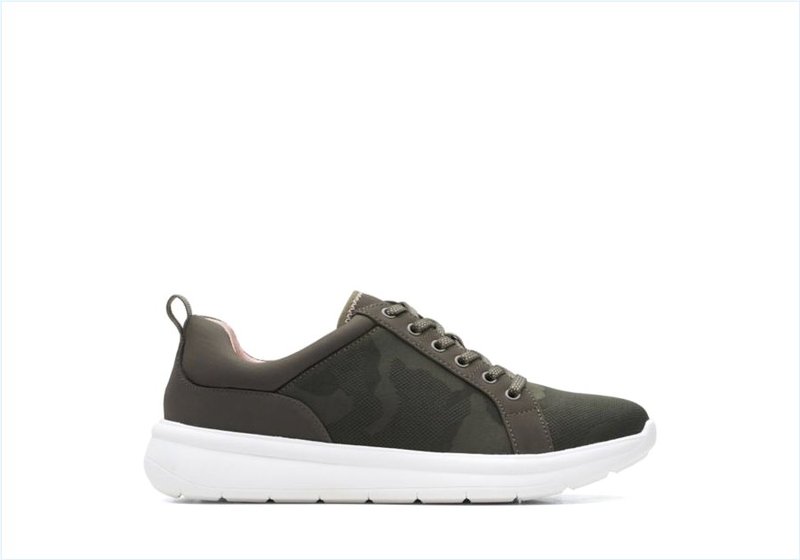  Ezera Lace / Dark Olive Txt Womens Shoes