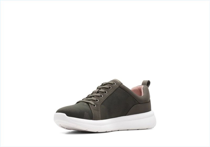  Ezera Lace / Dark Olive Txt Womens Shoes