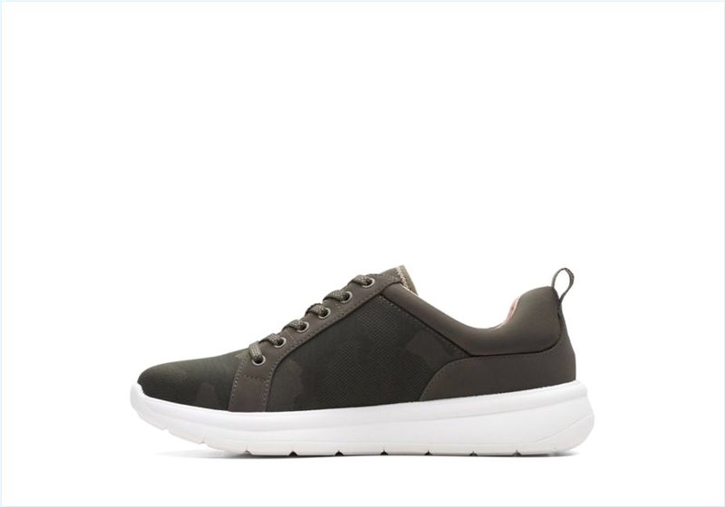  Ezera Lace / Dark Olive Txt Womens Shoes