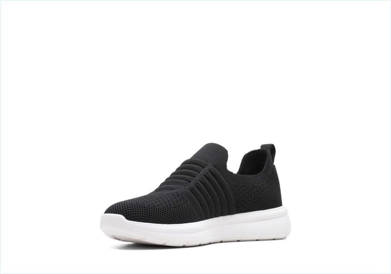  Ezera Walk / Black Knit Womens Shoes