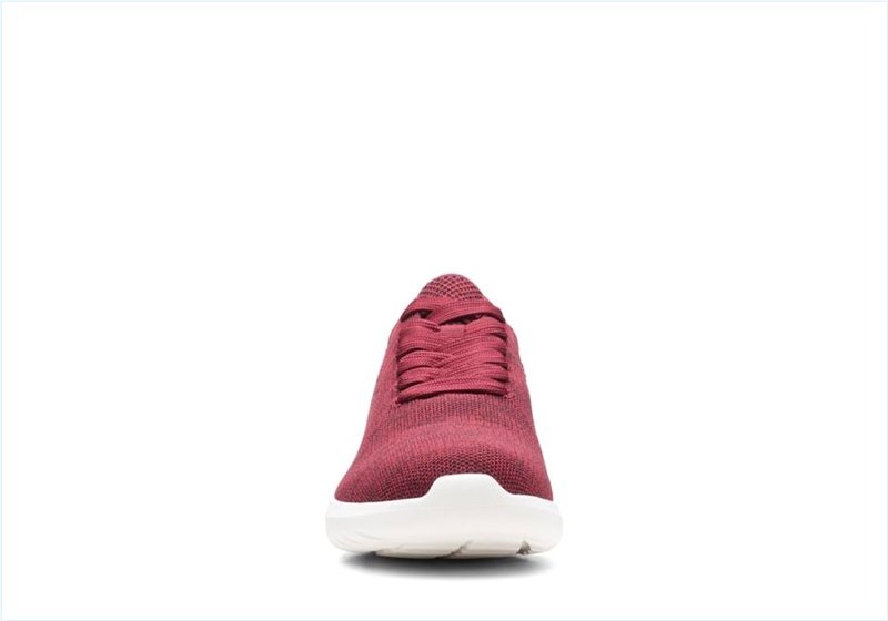  Nova Glint / Burgundy Knit Womens Sport Shoes