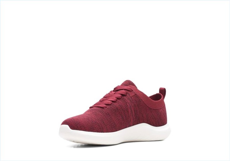  Nova Glint / Burgundy Knit Womens Sport Shoes