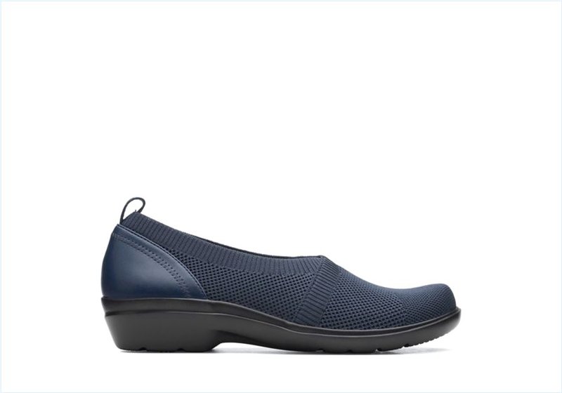  Sashlyn Style / Navy Combination Womens Shoes