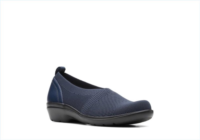  Sashlyn Style / Navy Combination Womens Shoes