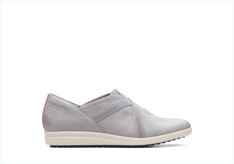  Tamzen Step / Grey Nubuck Womens Shoes