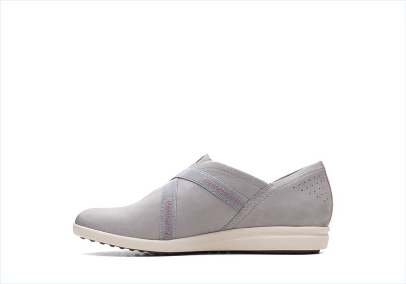  Tamzen Step / Grey Nubuck Womens Shoes