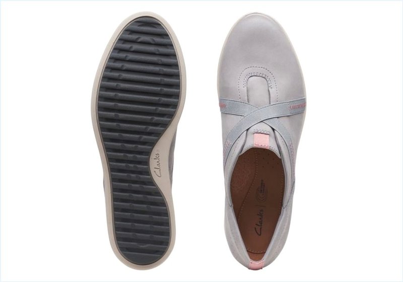  Tamzen Step / Grey Nubuck Womens Shoes