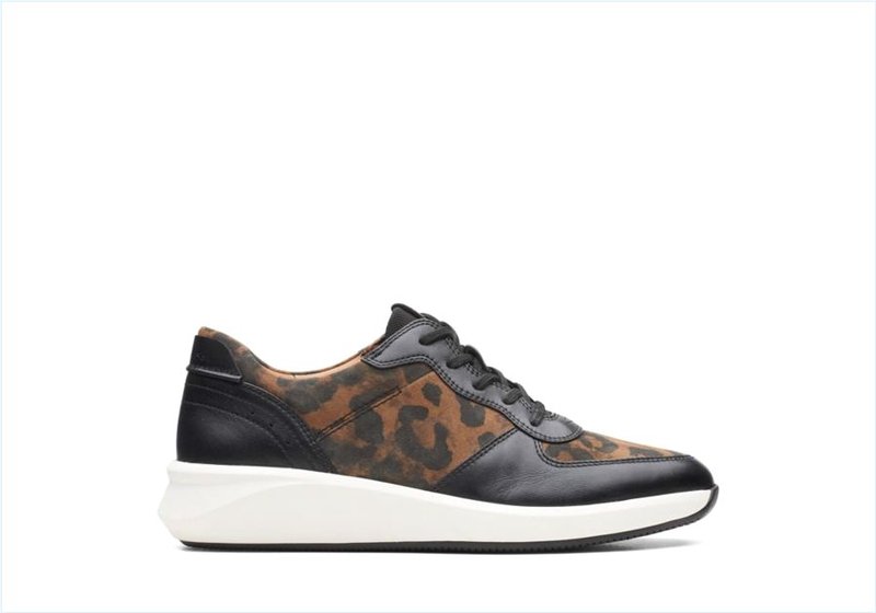  Un Rio Sprint / Leopard Print Combi Womens Sport Shoes