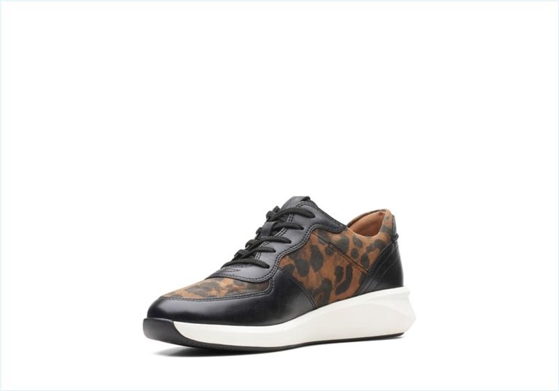  Un Rio Sprint / Leopard Print Combi Womens Sport Shoes