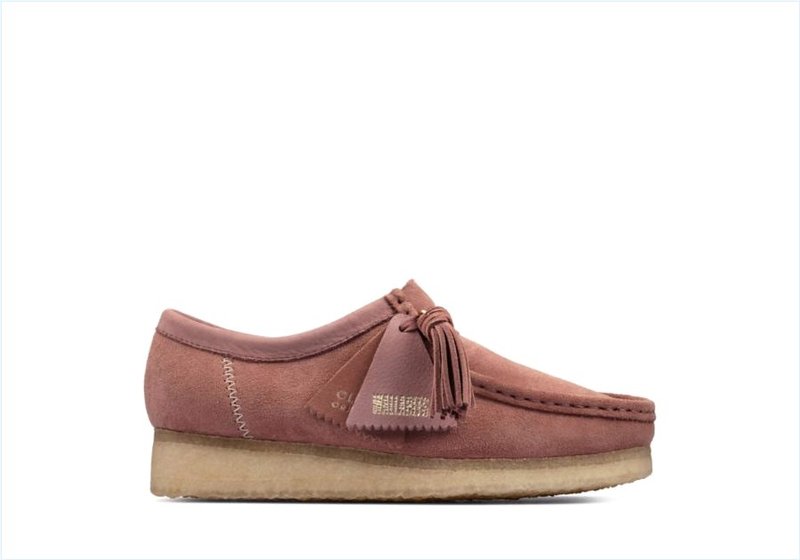  Wallabee / Dusty Pink Suede Womens Originals Icon Shoes