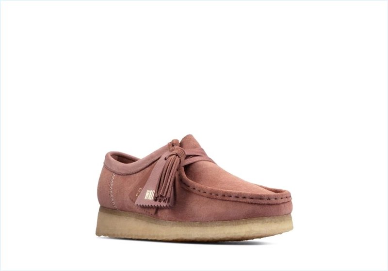  Wallabee / Dusty Pink Suede Womens Originals Icon Shoes