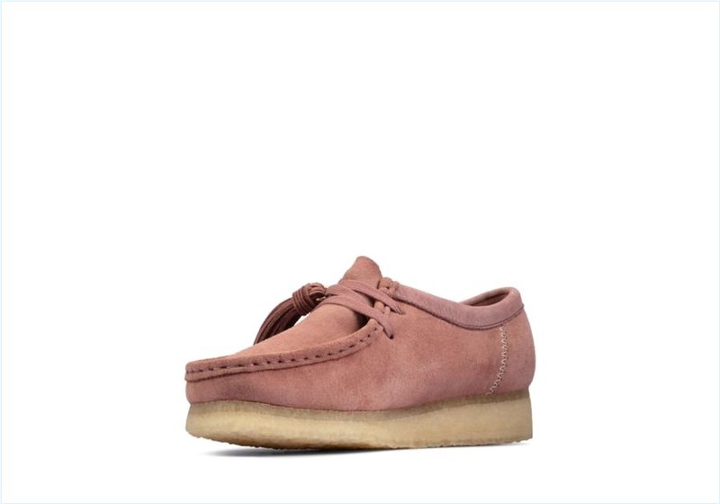  Wallabee / Dusty Pink Suede Womens Originals Icon Shoes