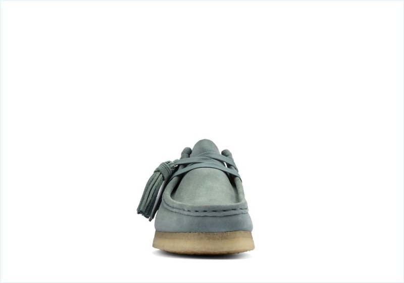  Wallabee / Ocean Blue Suede Womens Originals Icon Shoes