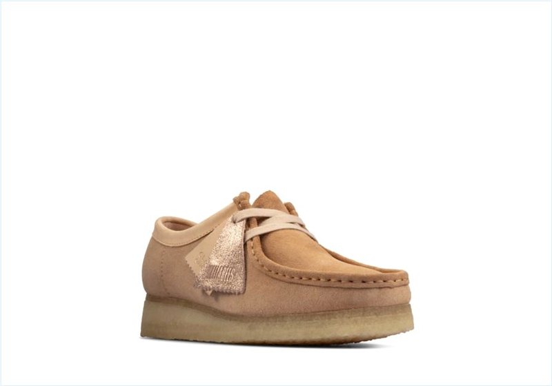  Wallabee / Light Tan Suede Womens Originals Shoes