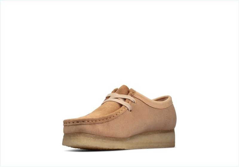  Wallabee / Light Tan Suede Womens Originals Shoes