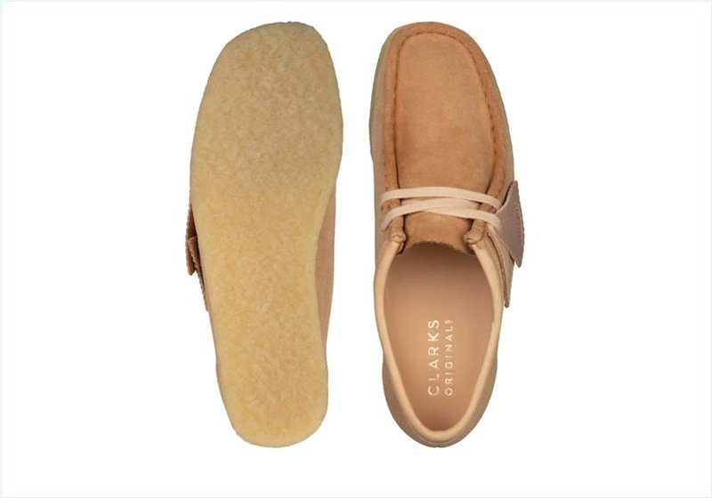  Wallabee / Light Tan Suede Womens Originals Shoes